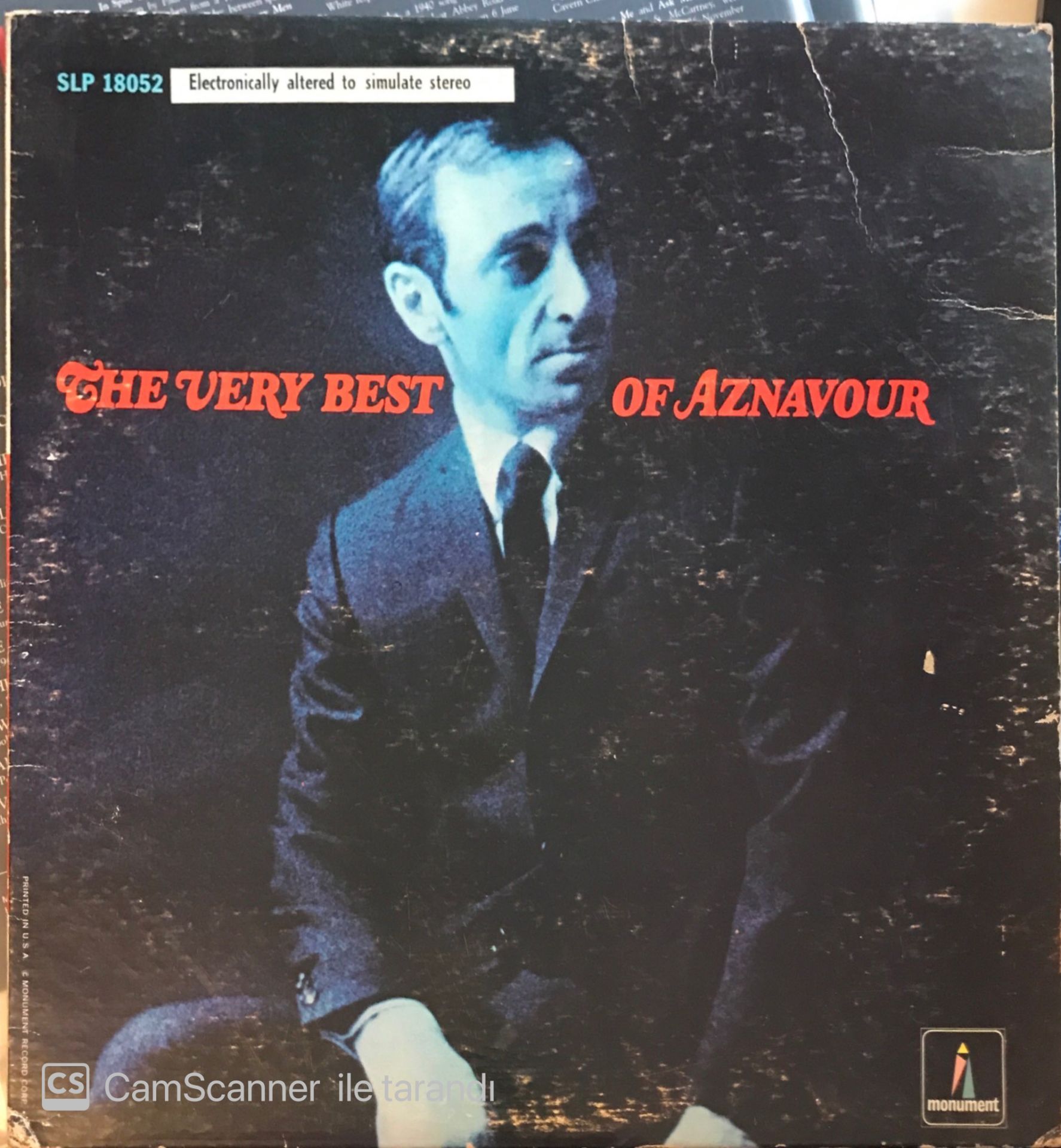 The Very Best Of Aznavour LP