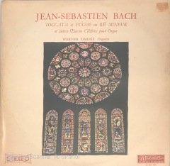 Jean Sebastien Bach Toccata Et Fugue En Re Mineur LP