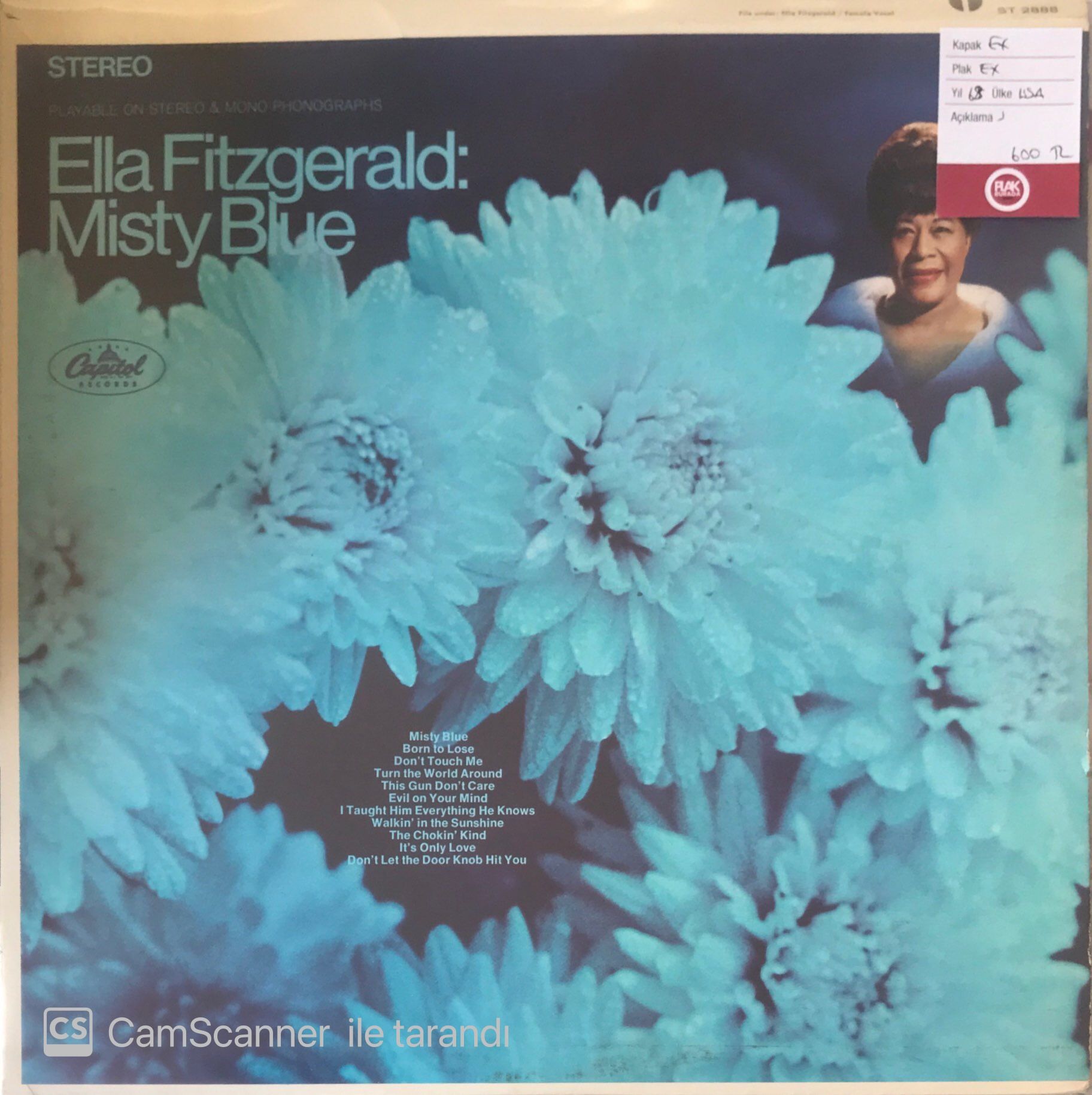 Ella Fitzgerald - Misty Blue LP