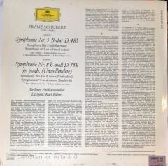 Franz Schubert Karl Böhm Symphonien Nr.5 & Nr.8 Berliner Philharmoniker LP