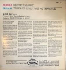 Rodrigo: Concierto De Aranjuez LP