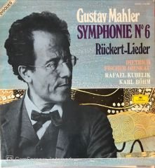 Gustav Mahler Symphonie N.6 Rückert Lieder Double LP