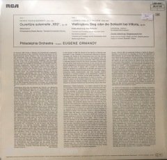 The Philadelphia Orchestra Eugene Ormandy 1812 Overture Wellington's Victory LP