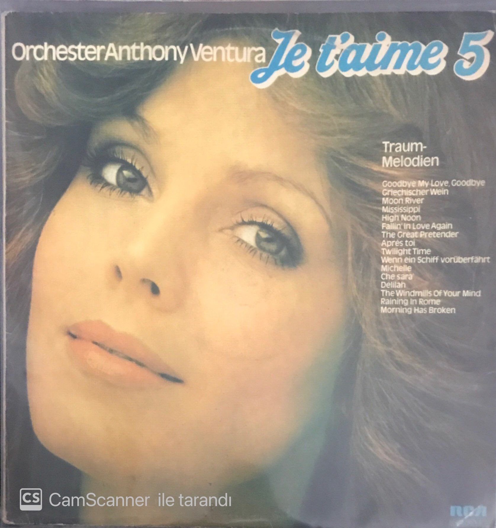 Orchester Anthony Ventura Je T'aime 5 LP