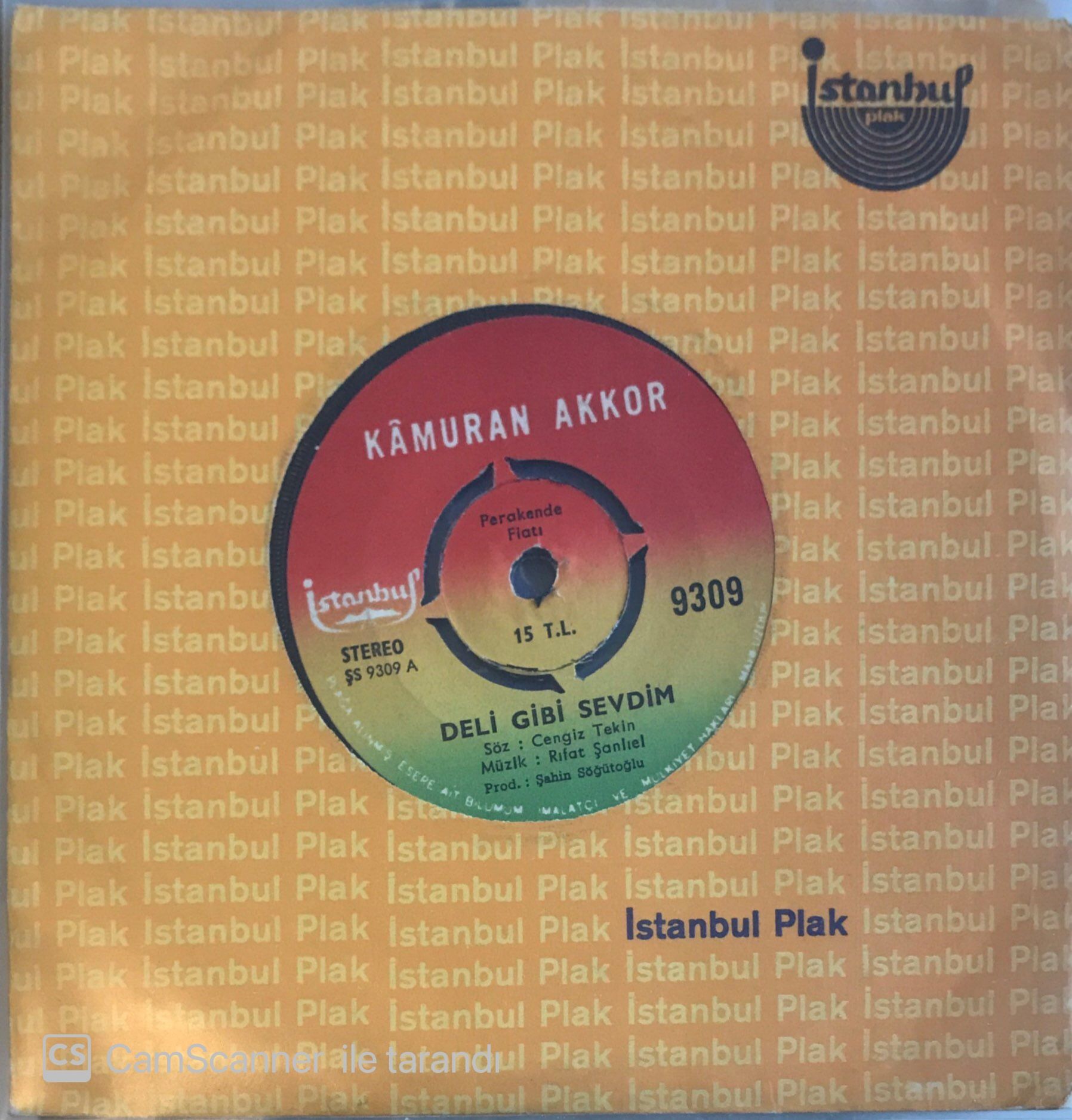 Kamuran Akkor - Deli Gibi Sevdim 45lik