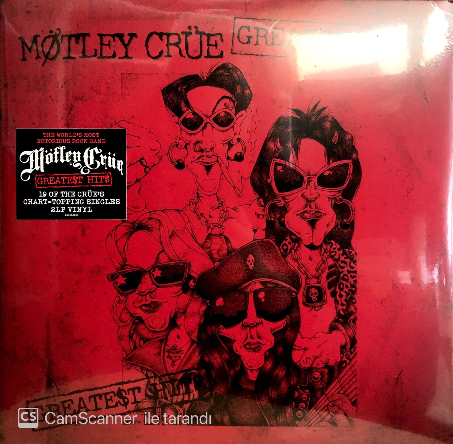 Mötley Crue Greatest Hits LP