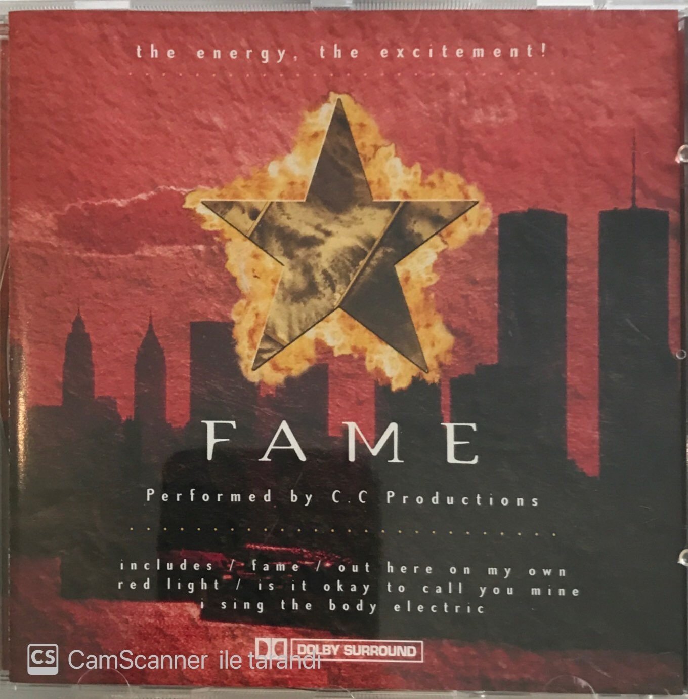 Fame Performed by C.C. Productions CD