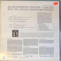 An Eighteenth Century Concert With The London Harpsichord Ensemble LP