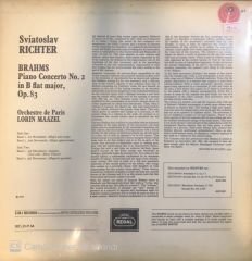 Sviatoslav Richter Orchestre de Paris Lorin Maazel LP