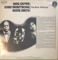 King Oliver Louis Armstrong Bessie Smith The Blues Heritage LP