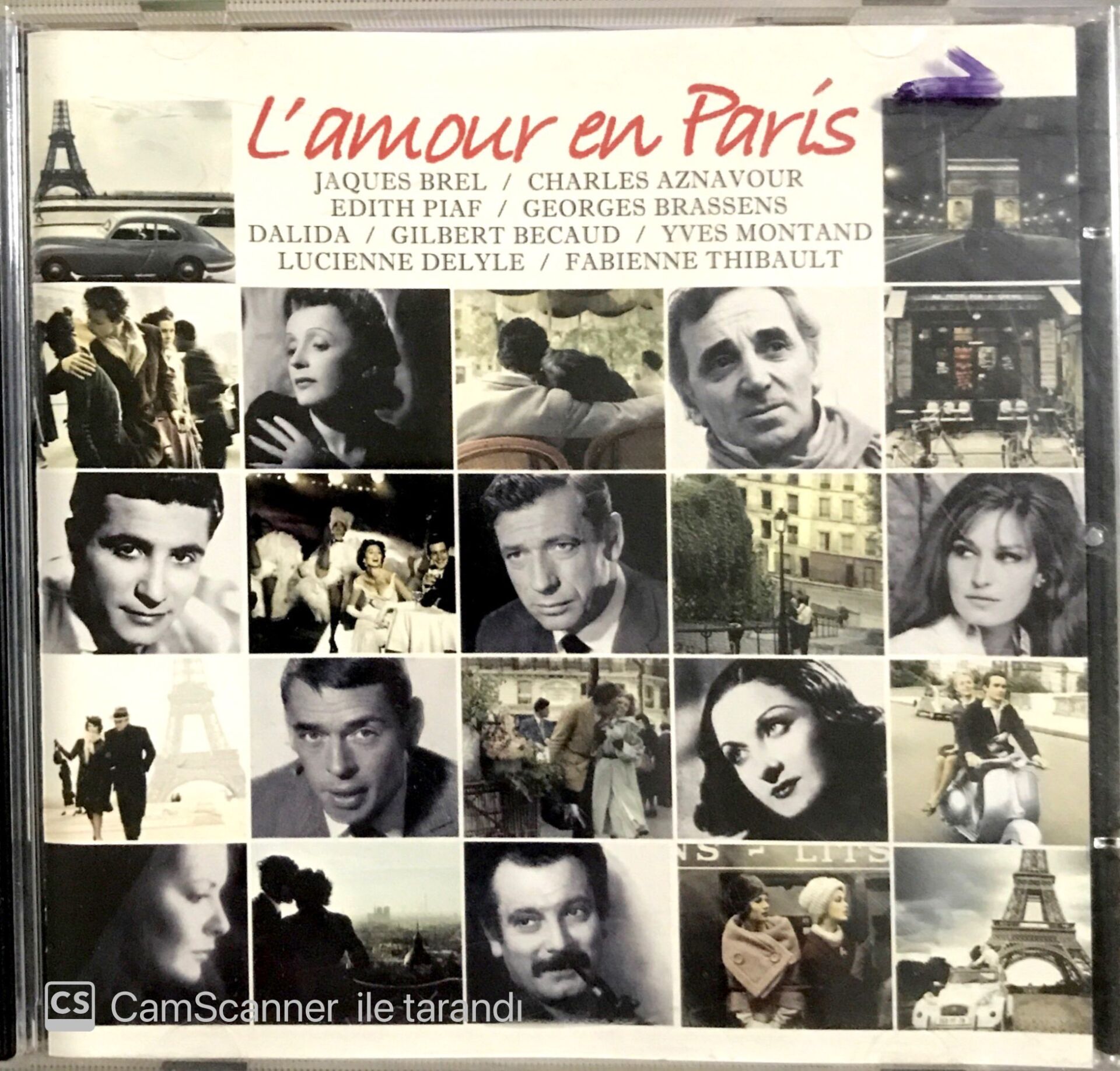 L'Amour en Paris CD