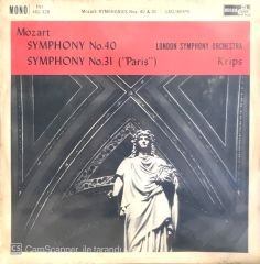 Mozart - Symphony No.40, Symphony No.31 (''Paris'') / London Symphony Orchestra / Krips LP