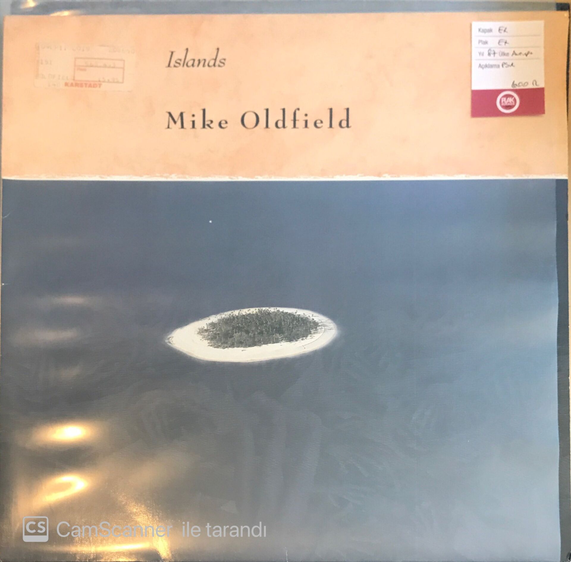 Mike Oldfield - Islands LP