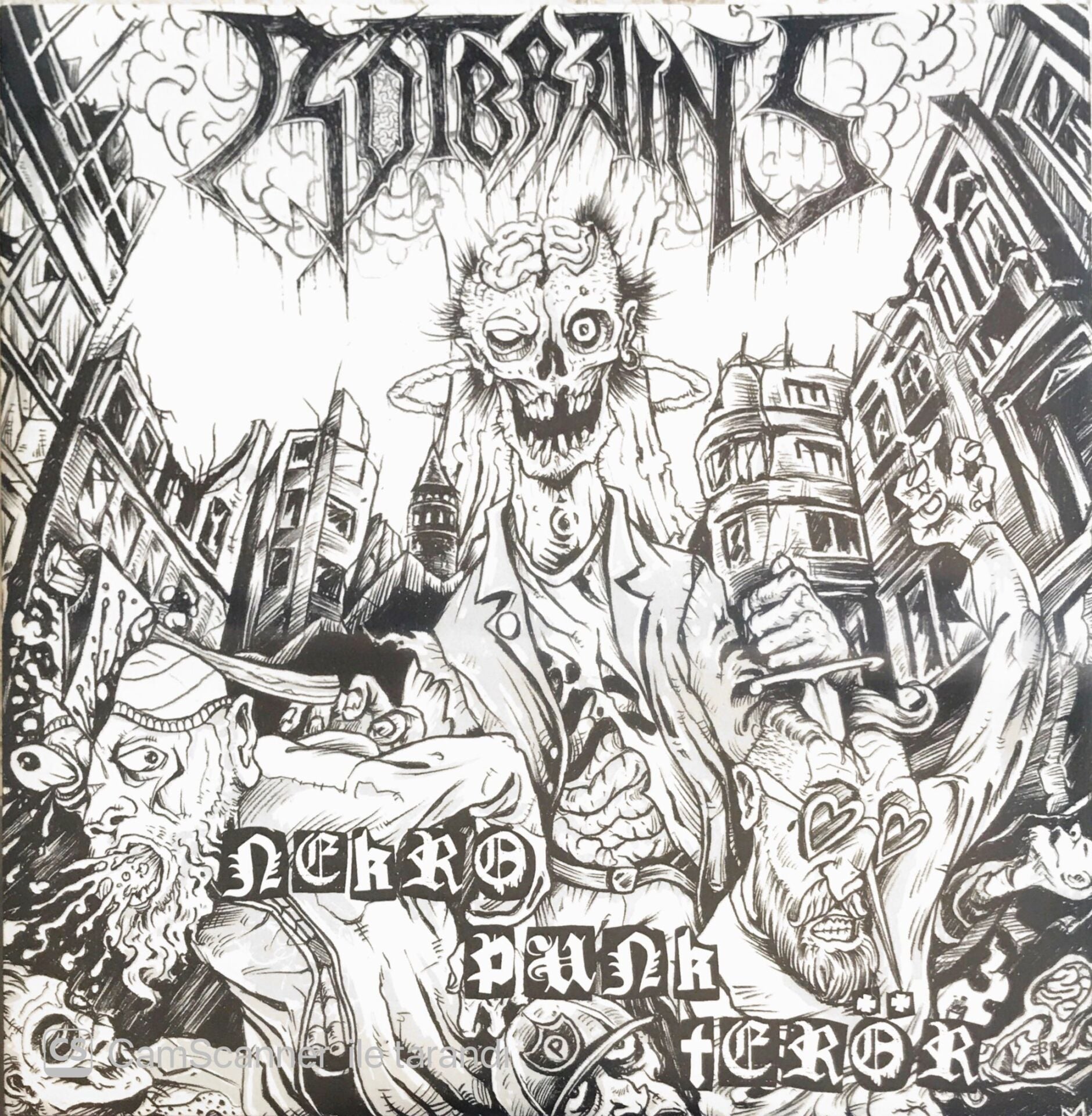 Rötbrains - Nekro Punk Terör - LP