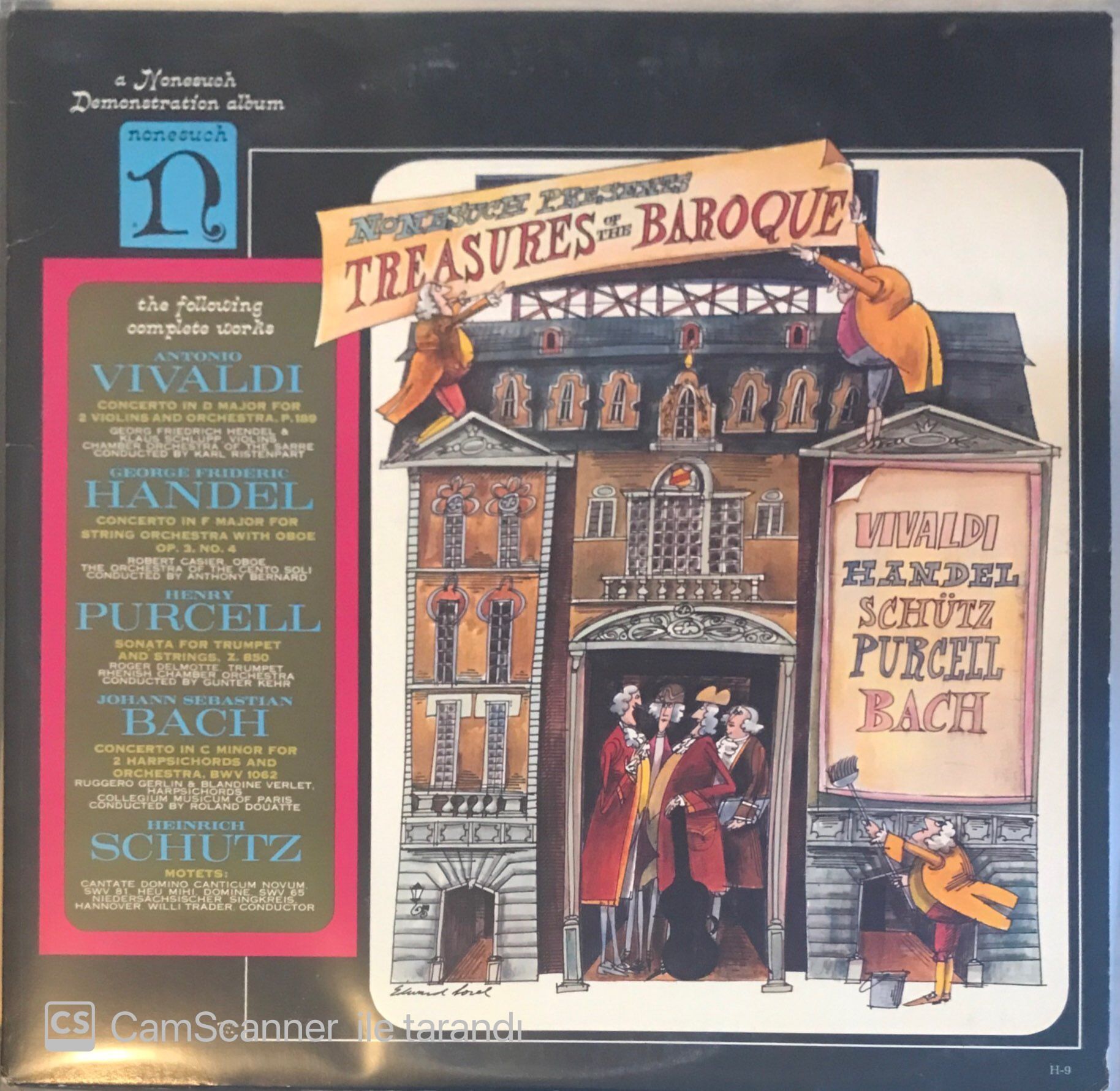 Nonesuch Presents - Treasures Of The Baroque LP