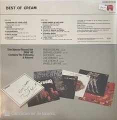 Best Of Cream LP