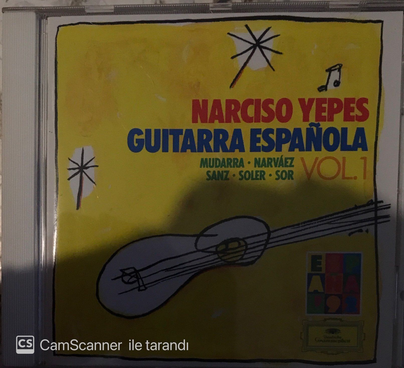 Narciso Yepes - Guitarra Espanola Vol.1 CD
