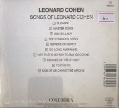 Leonard Cohen Songs Of Leonard Cohen CD