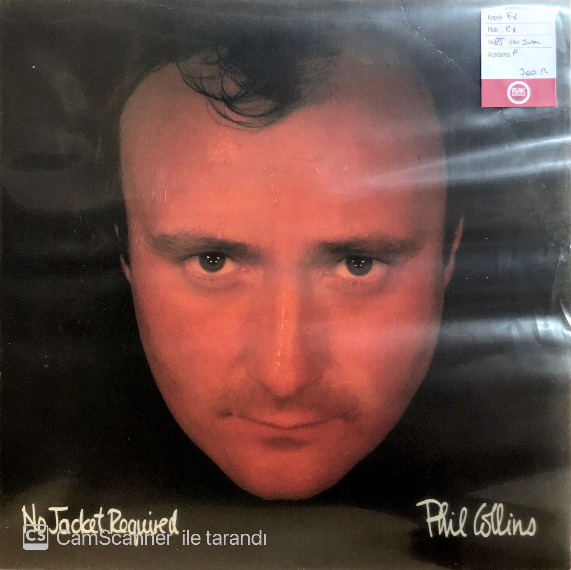 Phil Collins / No Jacket Required LP