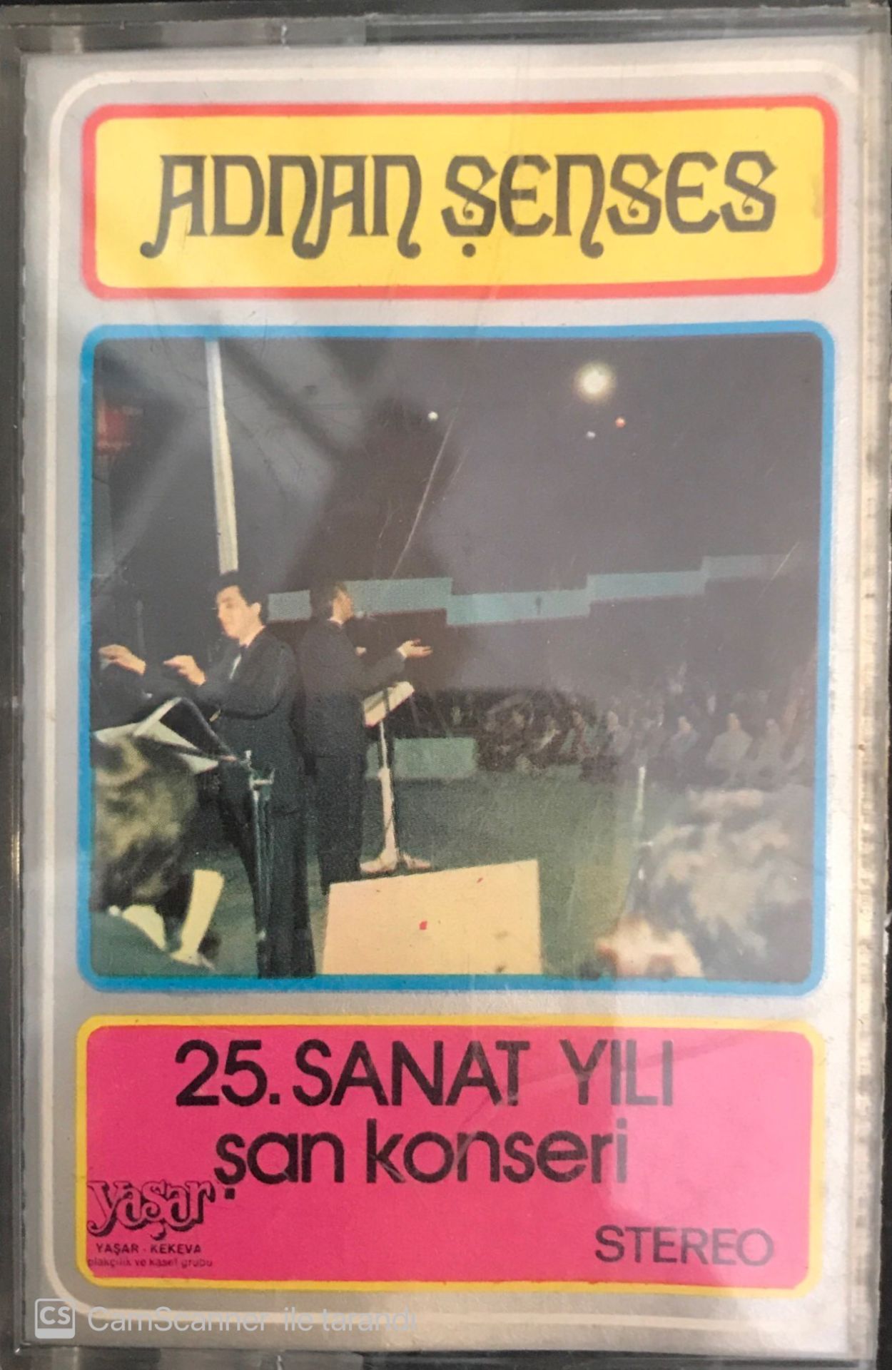 Adnan Şenses - 25.Sanat Yılı Şan Konseri  KASET