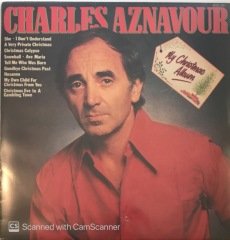 Charles Aznavour My Christmas Album LP
