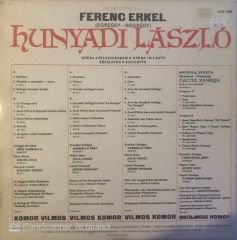 Ferenc Erkel Hunyadila Laszio LP