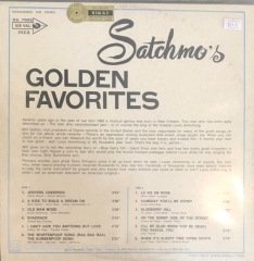 Satchmo's Golden Favorites LP