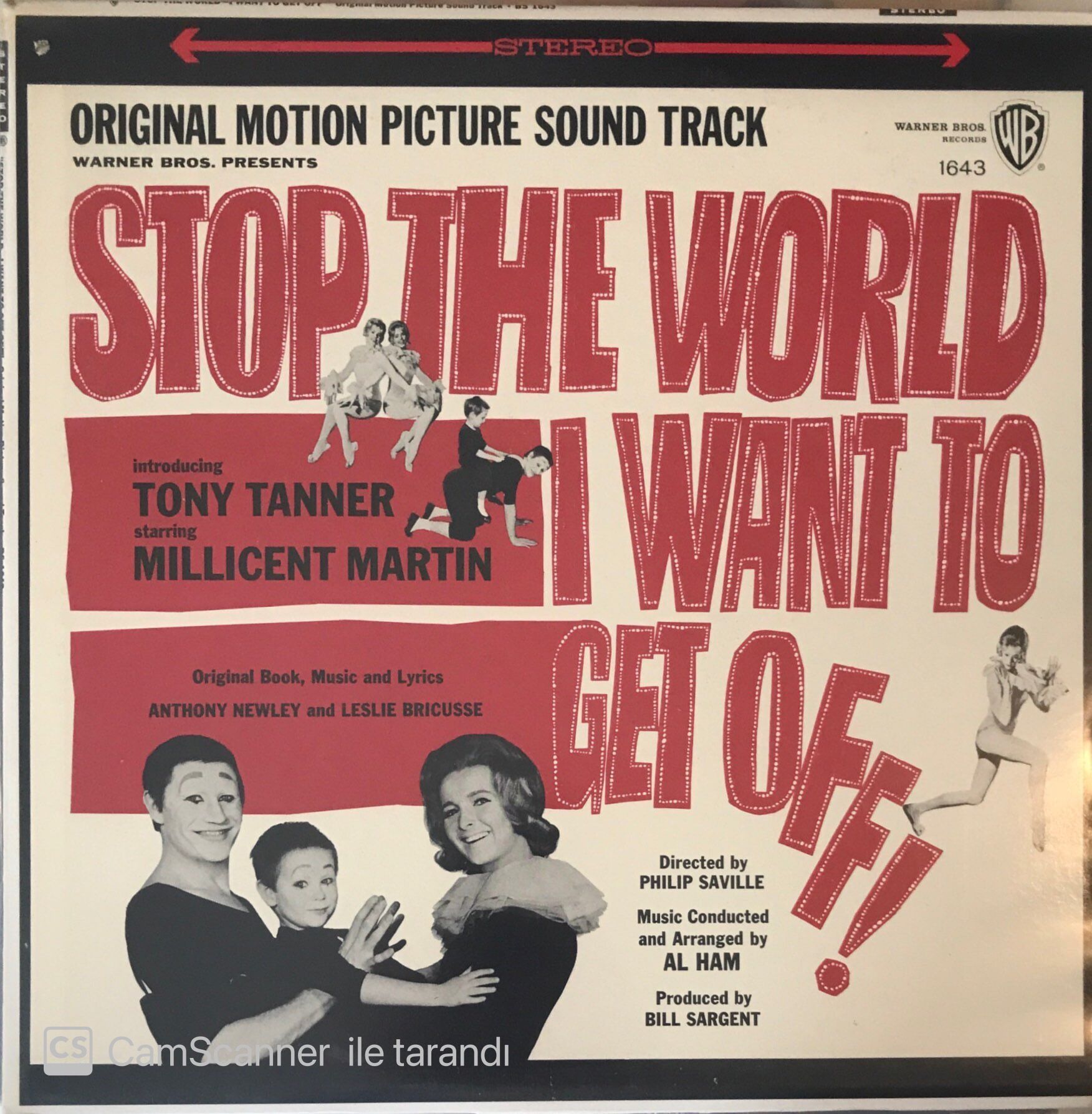 Stop The World - I Want To get Off Original Soundtrack LP