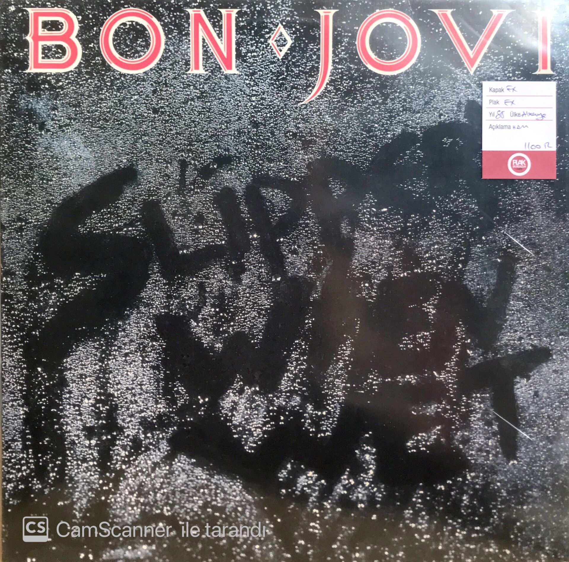 Bon Jovi - Slippery When Wet LP