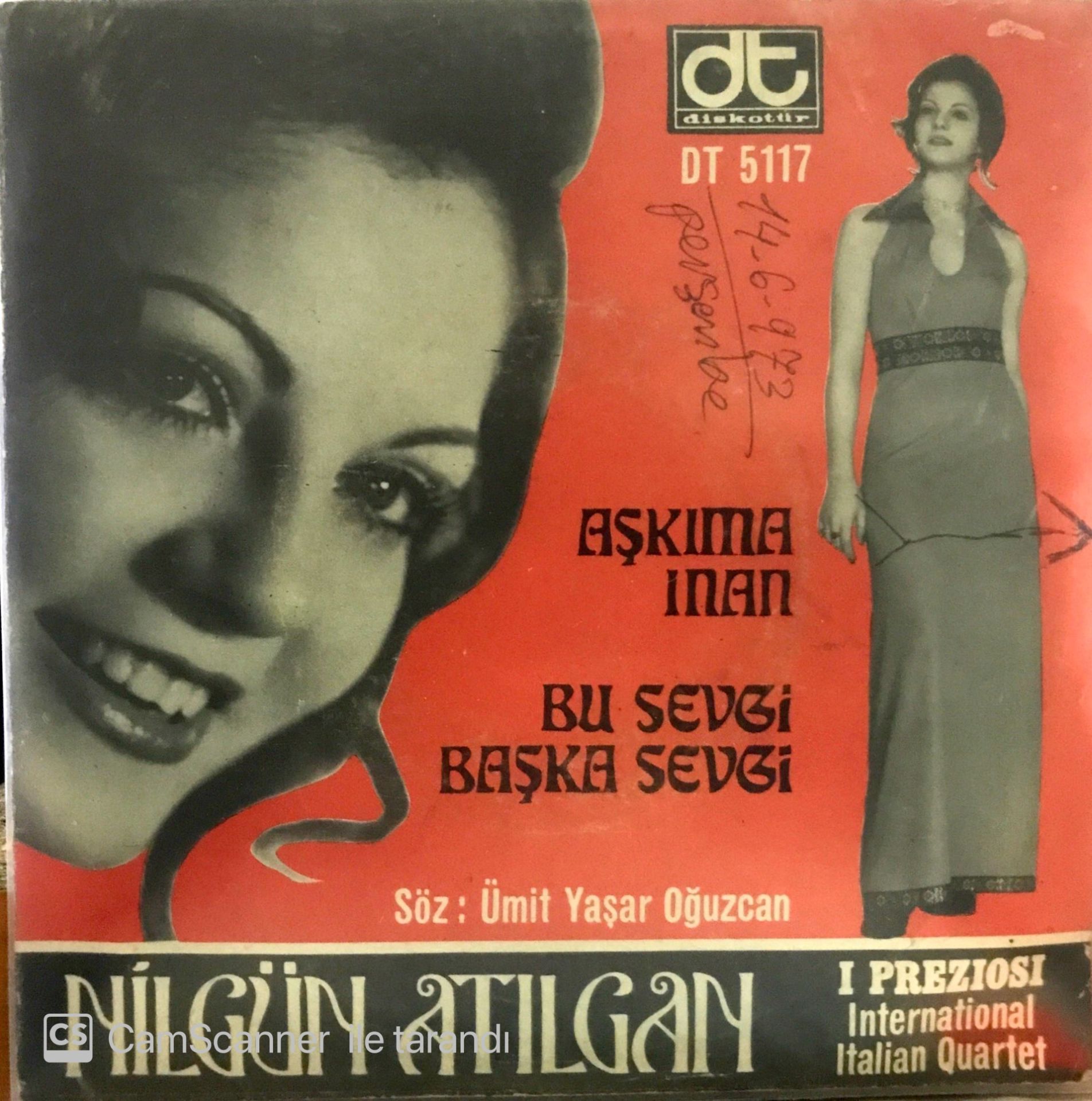 Nilgün Atılgan Aşkıma İnan 45lik
