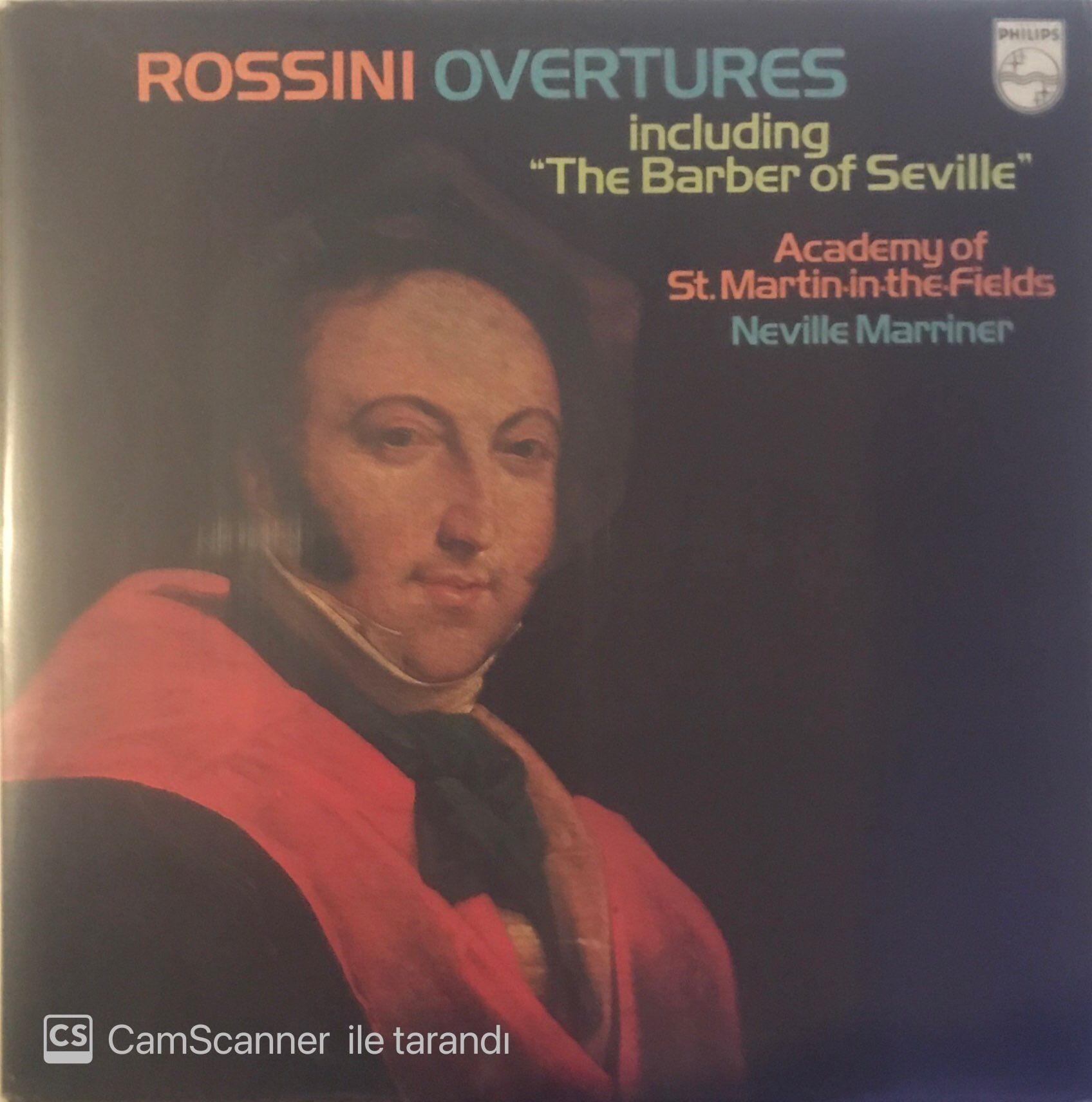 Rossino Overtures including ''The Barber of Seville'' LP