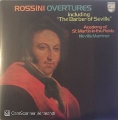Rossino Overtures including ''The Barber of Seville'' LP