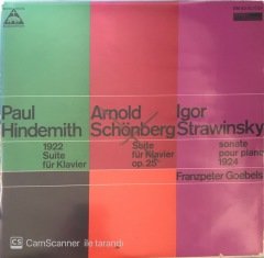 Paul Hindemith - Arnold Schönberg - Igor Strawinsky PL