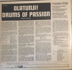 Olatunji! Drums Of Passion LP