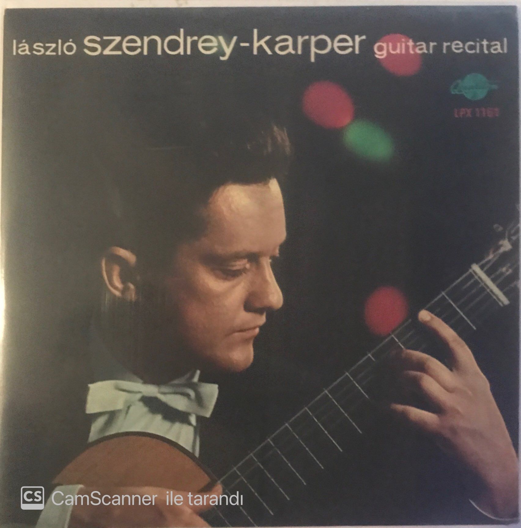 Laszlo Szendrey Karper Guitar Recital LP
