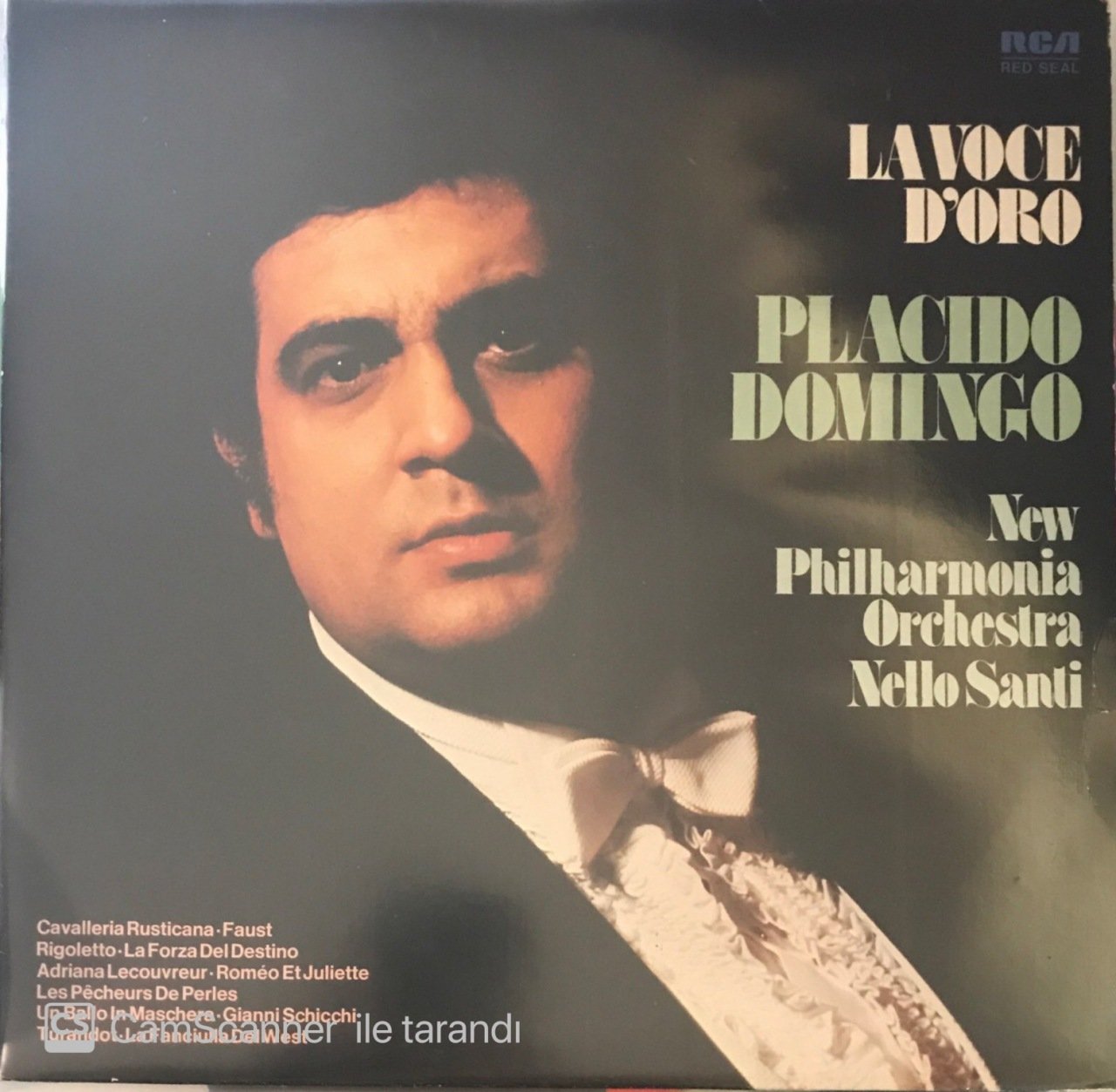 Lavoce D'oro Placido Domingo LP