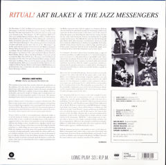 Art Blakey & The Jazz Messengers Featuring Jackie McLean & Bill Hardman – Ritual LP