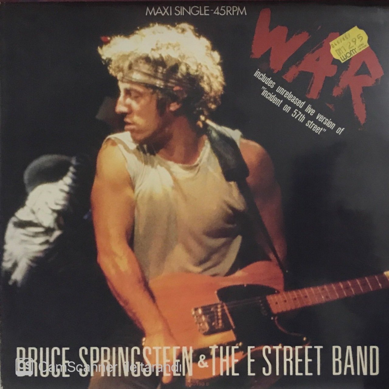 Bruce Springsteen War MAXİ
