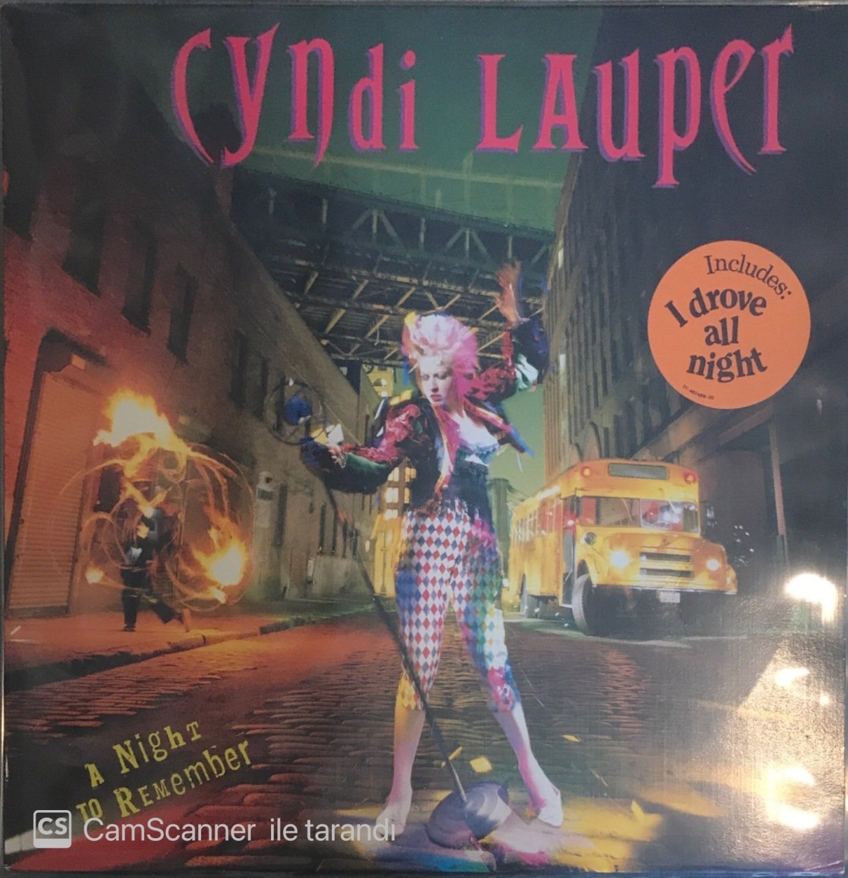 Cyndi Lauper A Night To Remember LP