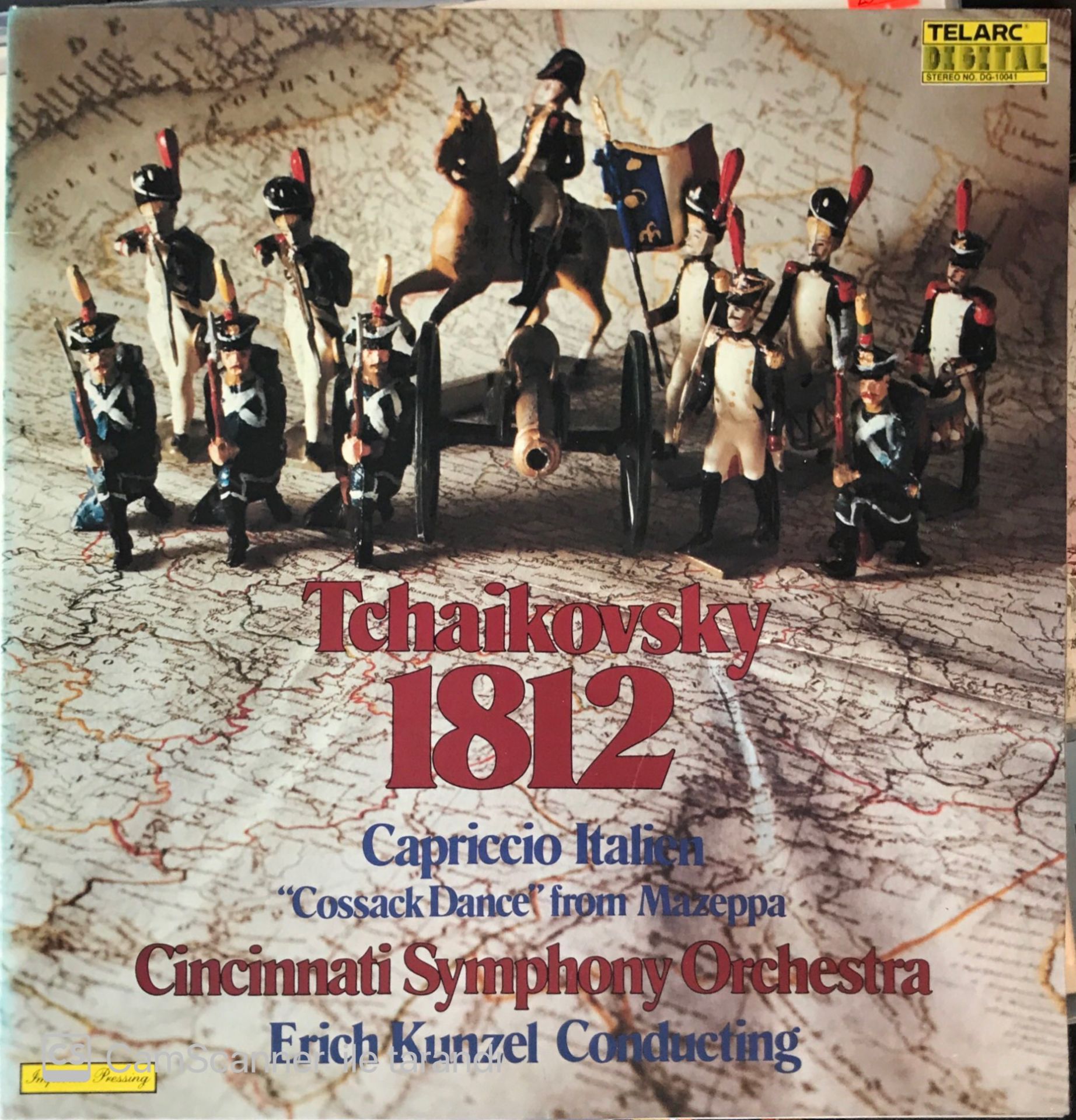 Tchaikovsky 1812 Capriccio Italien Cossack Dance' From Mazeppa LP