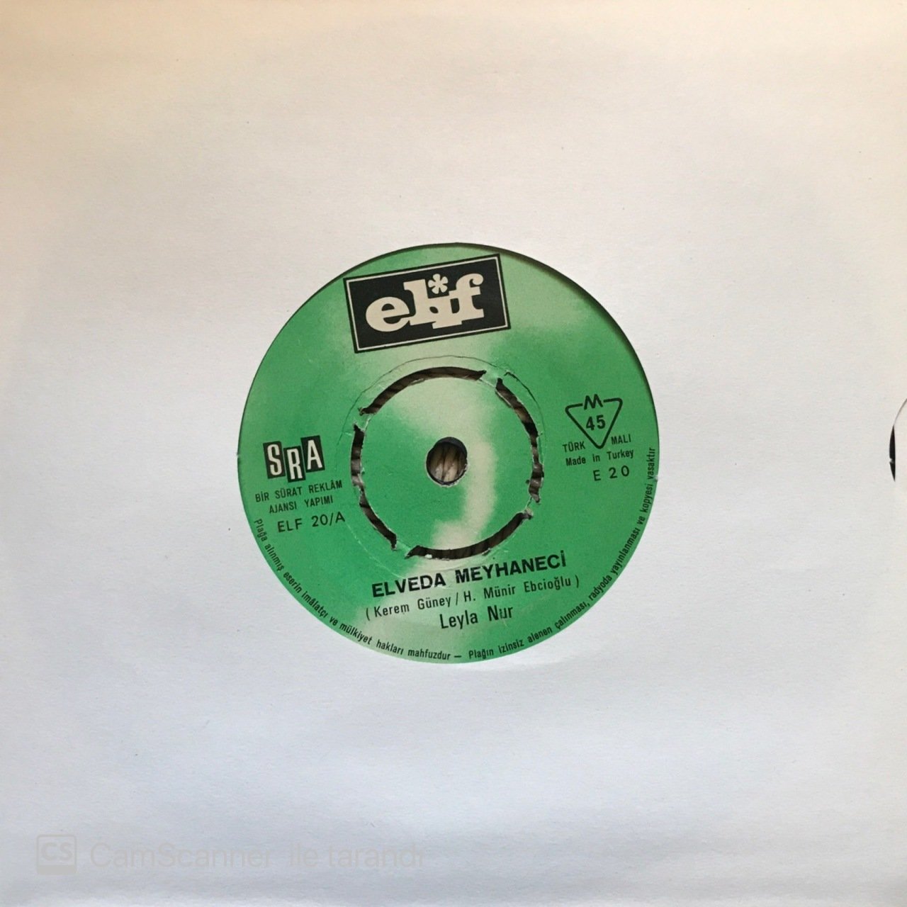 Leyla Nur Elveda Meyhaneci 45lik