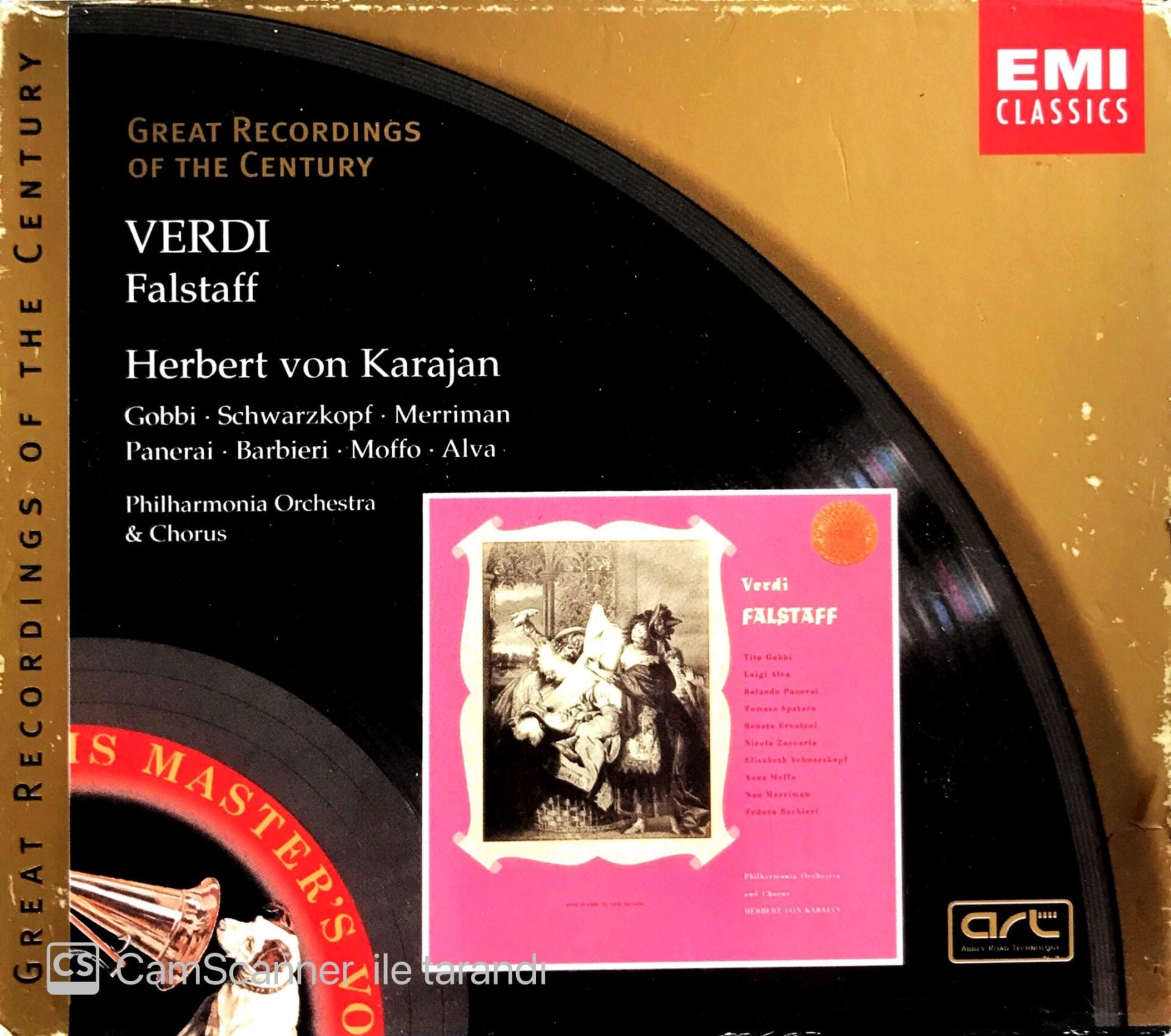 Herbert Von Karajan - Verdi Falstaff - CD