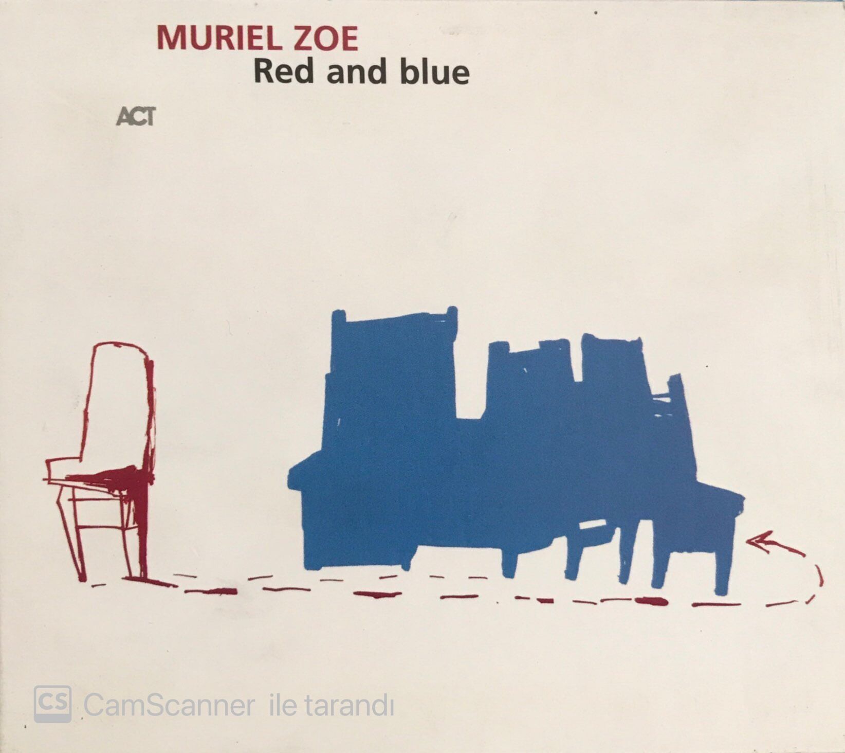 Muriel Zoe - Red And Blue CD