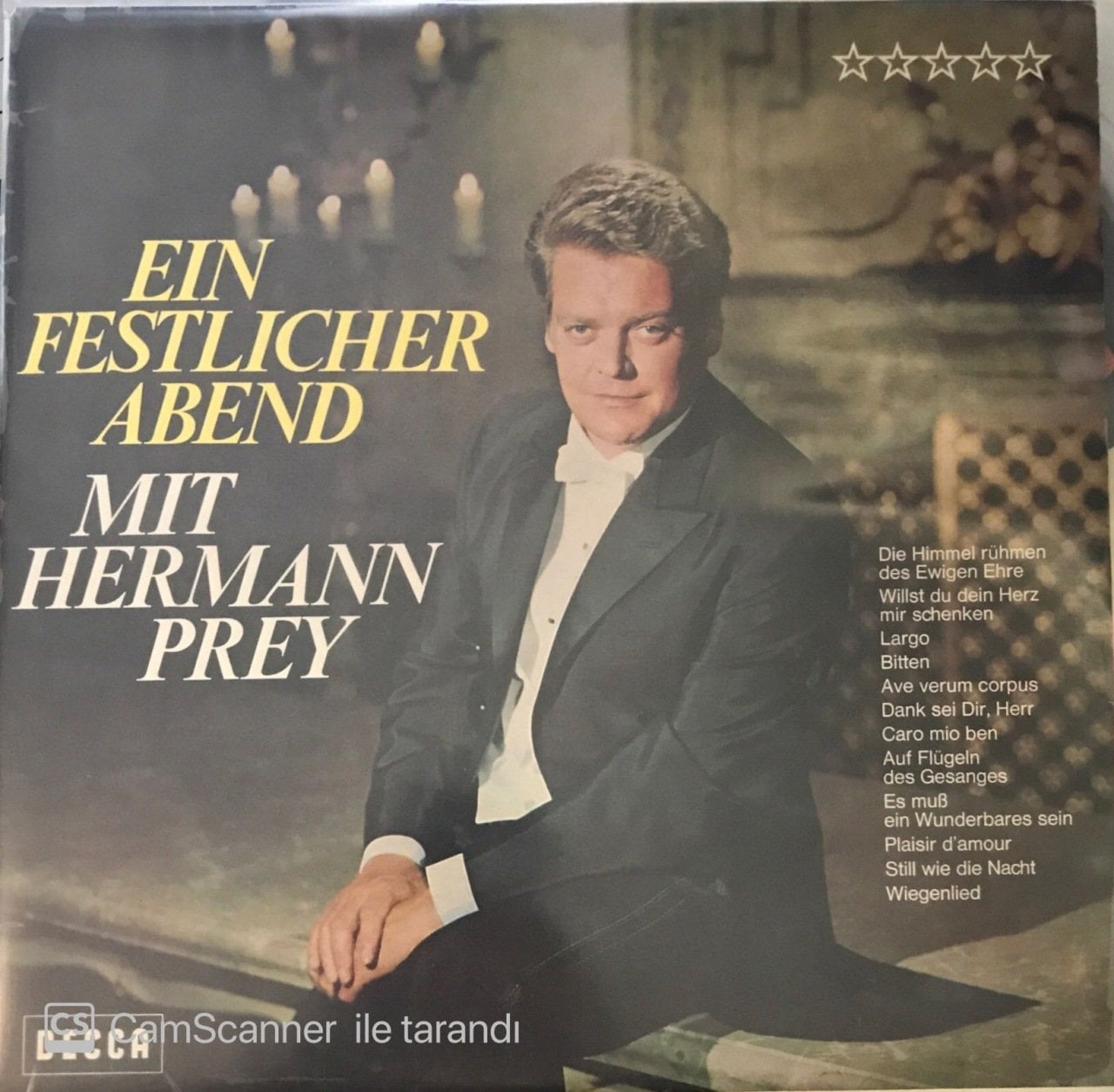 Ein Festlicher Abend Mit Hermann Prey LP