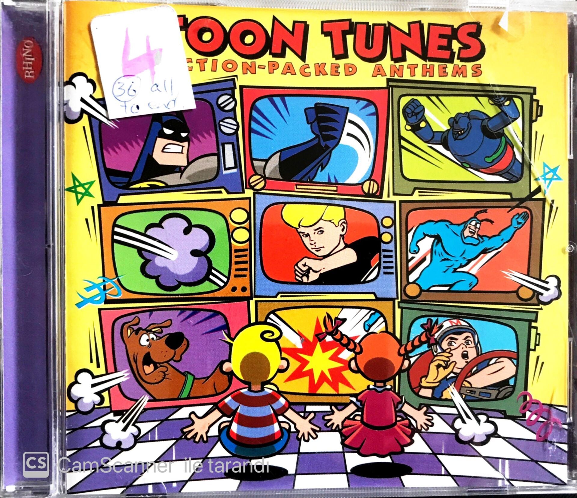 Toon Tunes - Action-Packed Anthems - CD