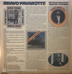 Bravo Pavarotti Double LP
