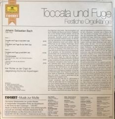 Toccata Und Fuge - Festliche Orgelklange Von Johann Sebastian Bach Karl Richter LP