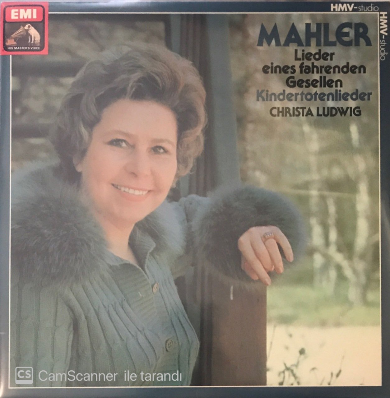 Gustav Mahler Lieder Eines Fahrenden Gesellen LP