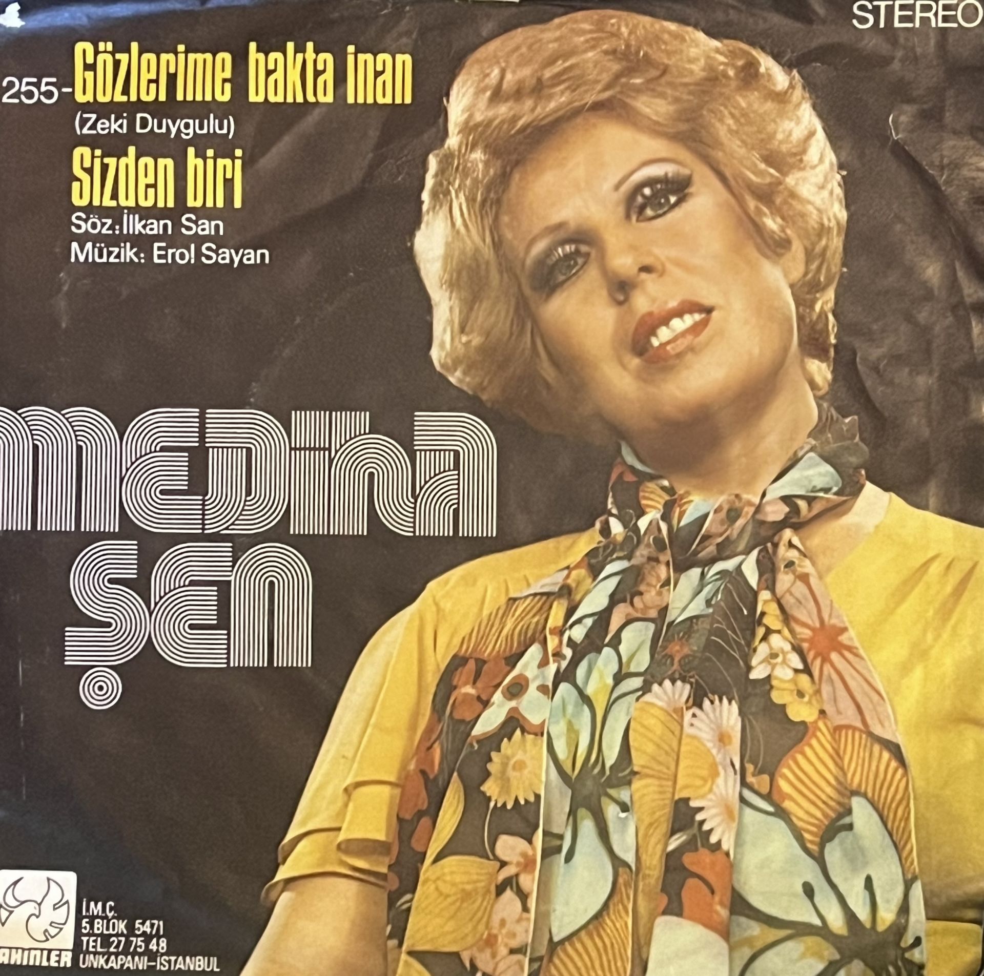 Mediha Şen - Gözlerime Bakta İnan 45lik