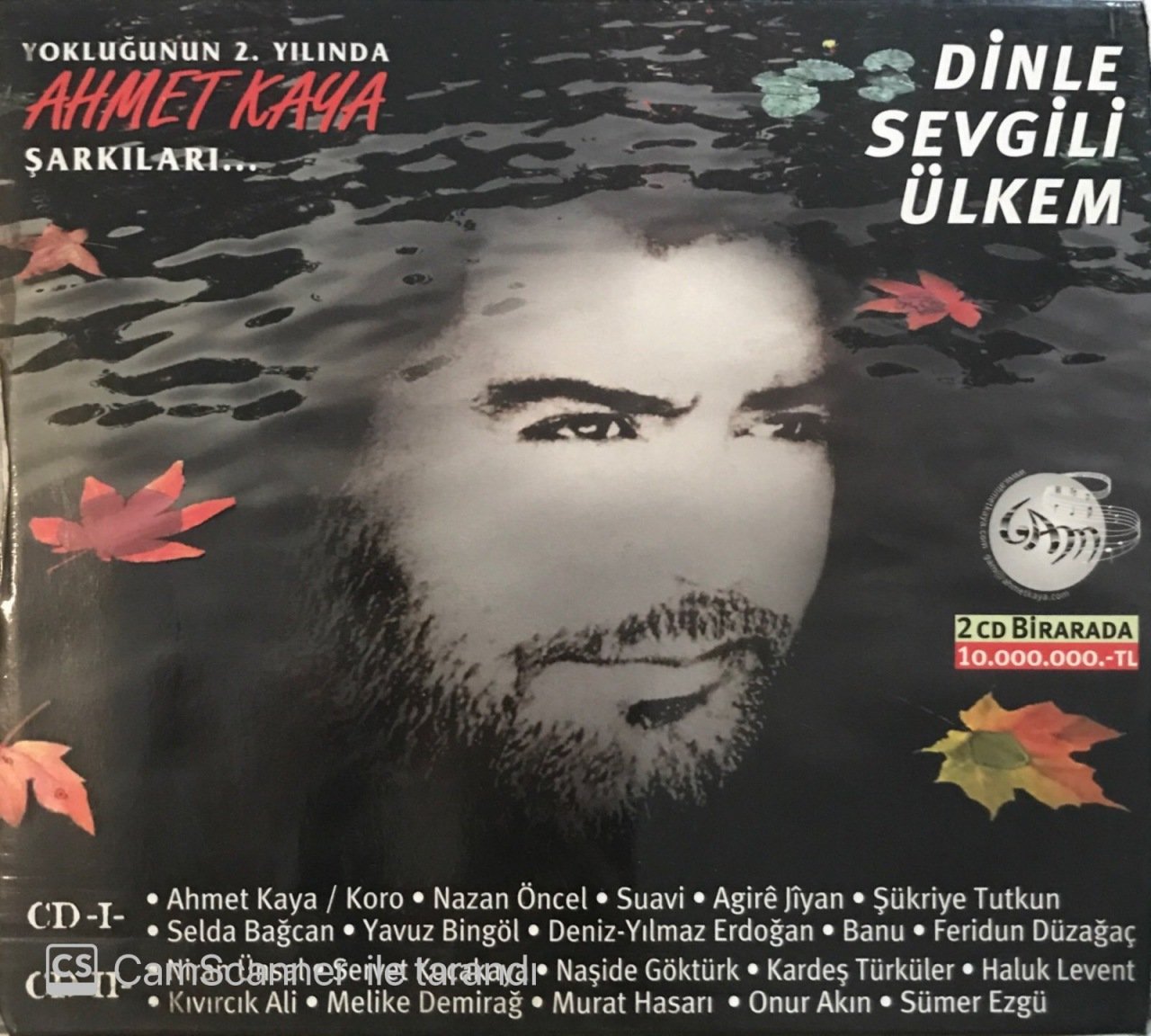Ahmet Kaya Dinle Sevgili Ülkem 2'li CD
